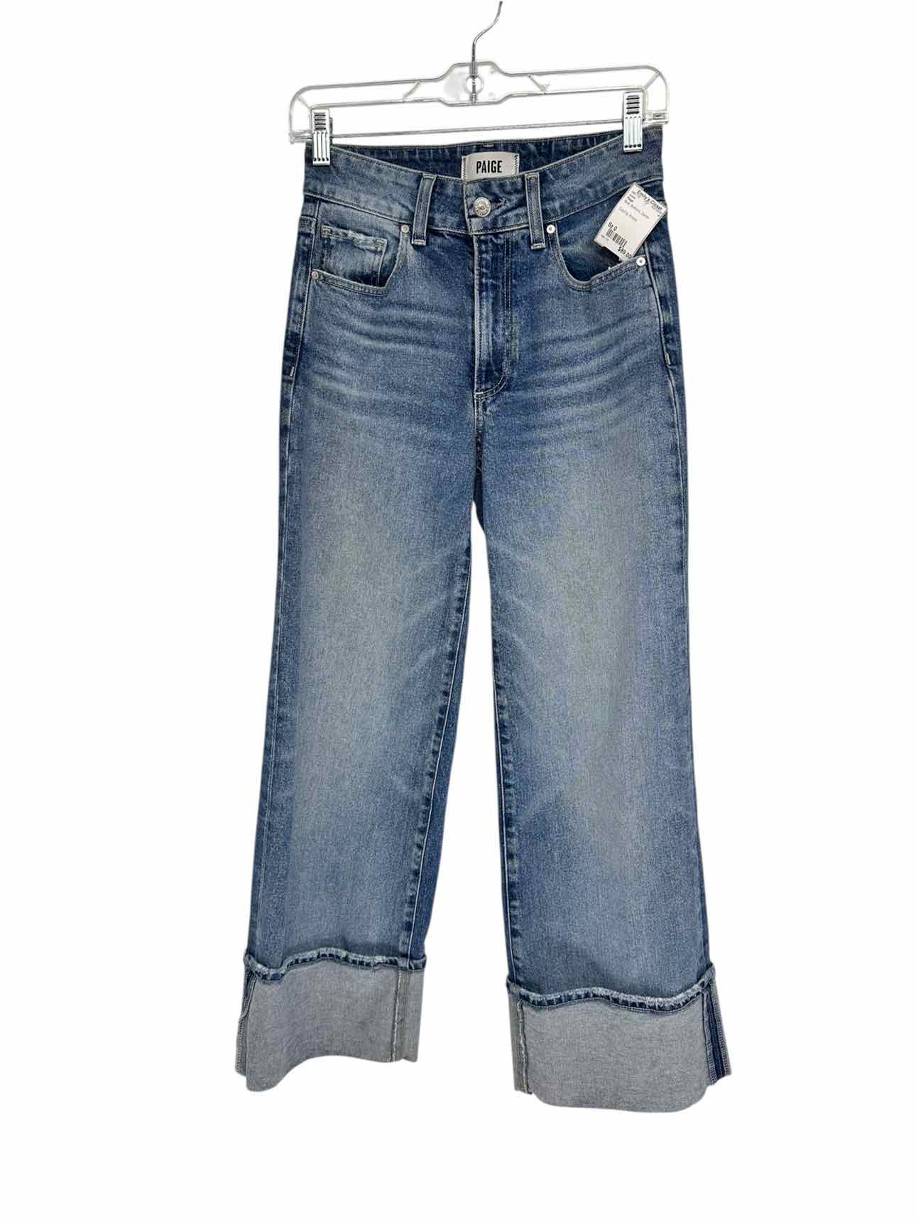Paige Sasha Ankle Blue Jeans Size 0