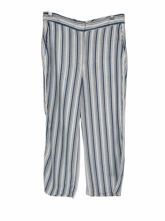 Loft Blue Stripe Pants Size 6P