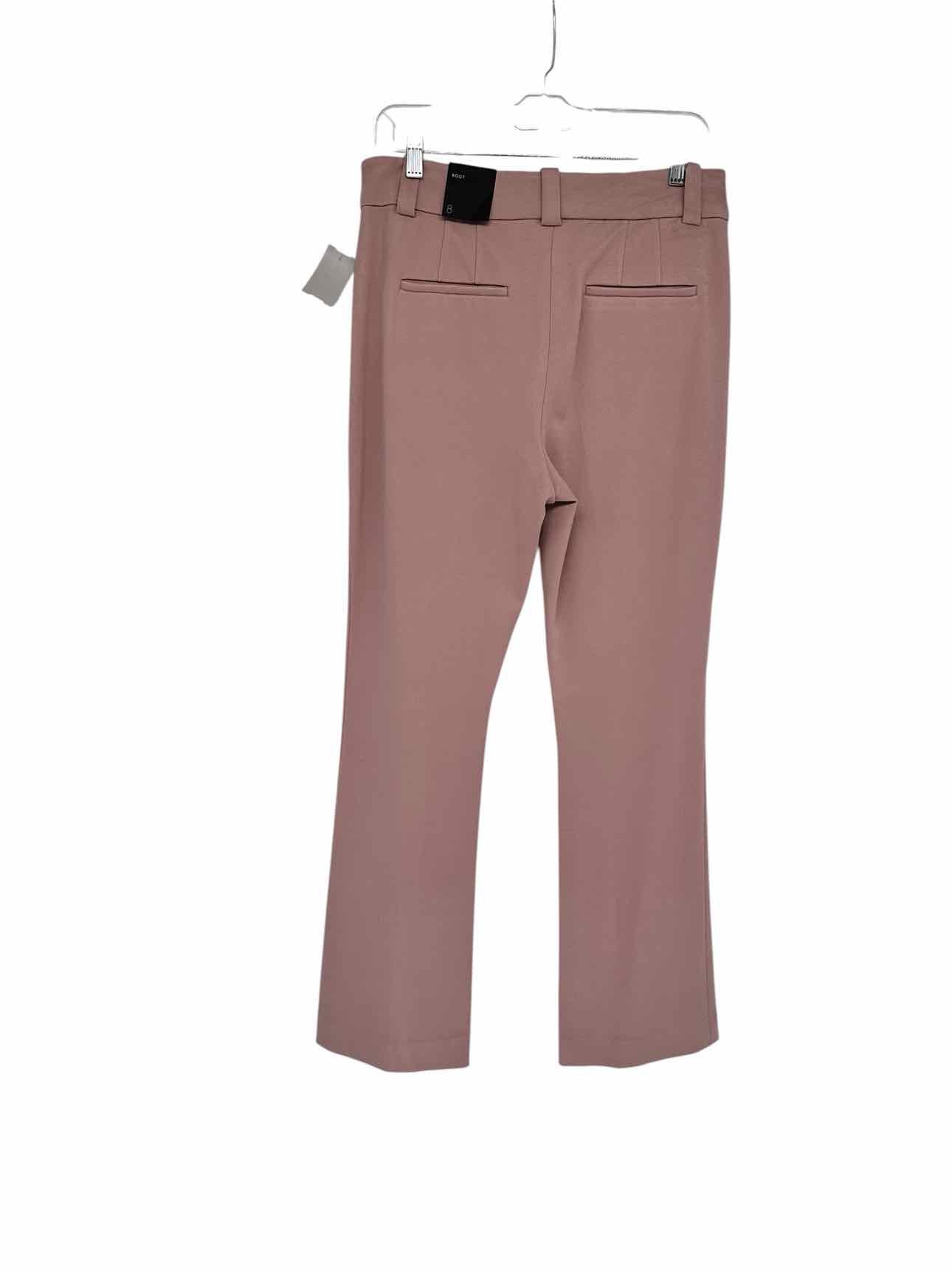 White House Black Market Pink Boot Dress Pants Size 8 **NEW**