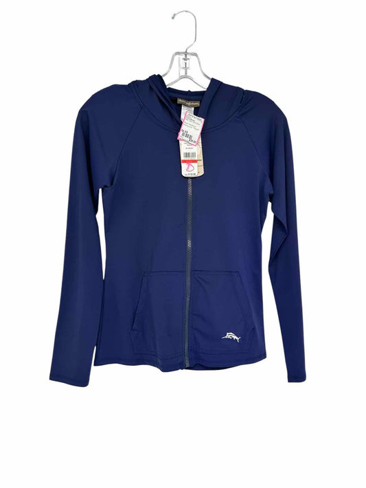 Tommy Bahama Pearl Hoodie w/ Rashguard Navy Size XS **NEW**