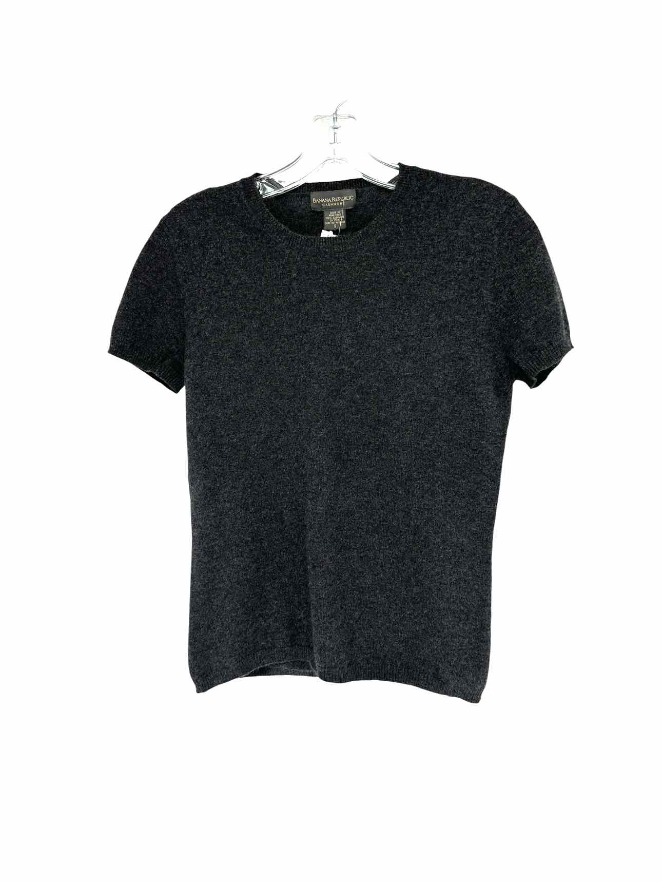 Banana Republic Charcoal Short sleeve SweaterSIZE S