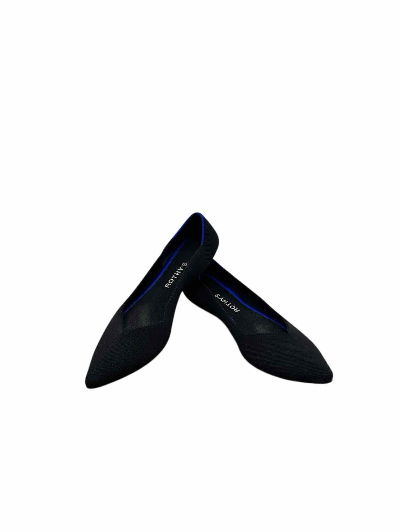 Rothy's Black Shoe Size 9.5 Flats