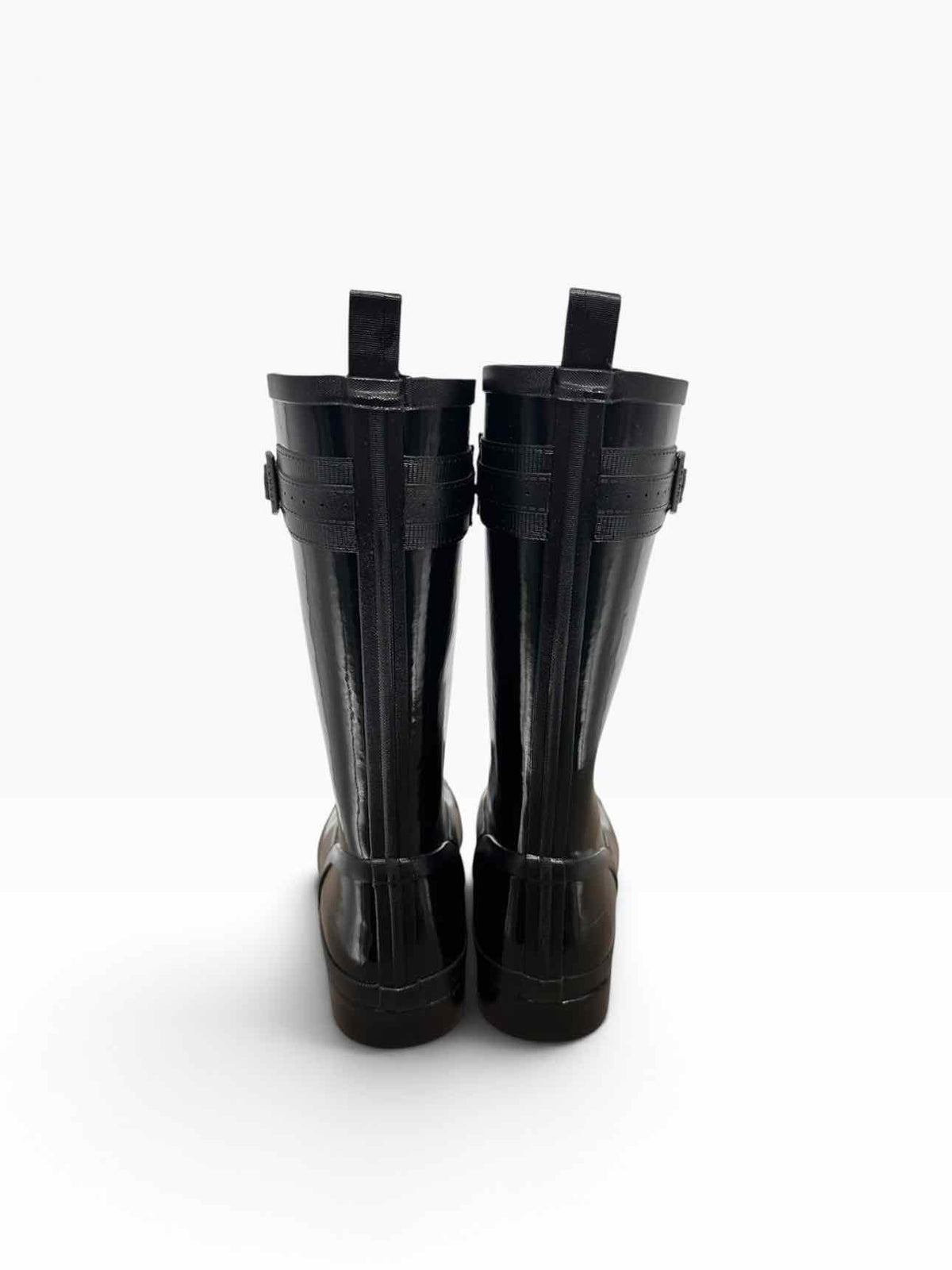 Sperry Walker Atlantic Rain Boot Black Shoe Size 8