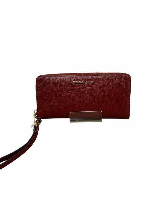 Michael Kors Brandy Jet Set Continental Travel Wallet  **NEW**