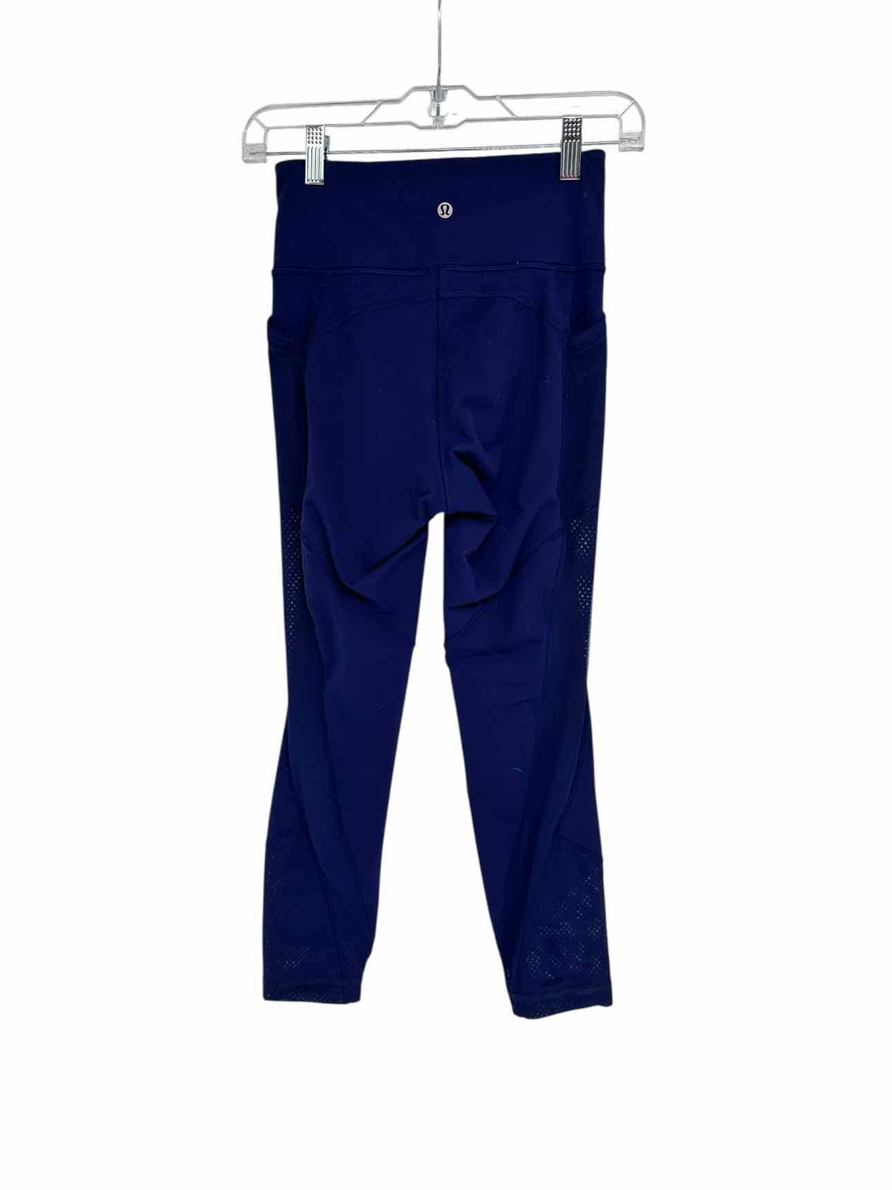 Lululemon Navy Leggings Size 4