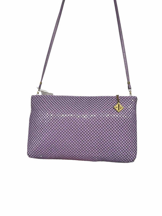 Whiting & Davis Lilac Metal Vintage '80s Mesh Shoulder Bag