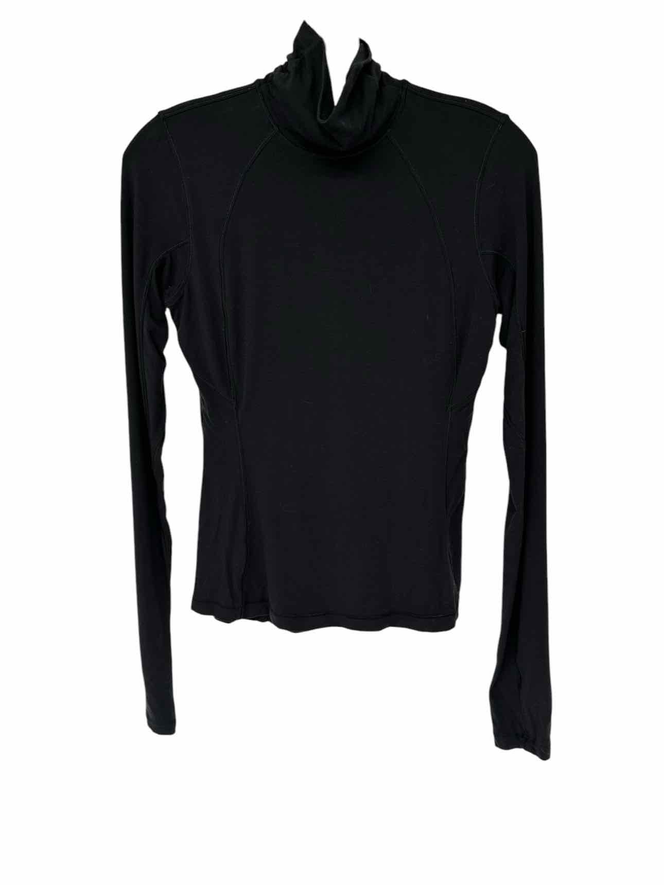 Lululemon Black Hill & Valley Turtleneck Size 4