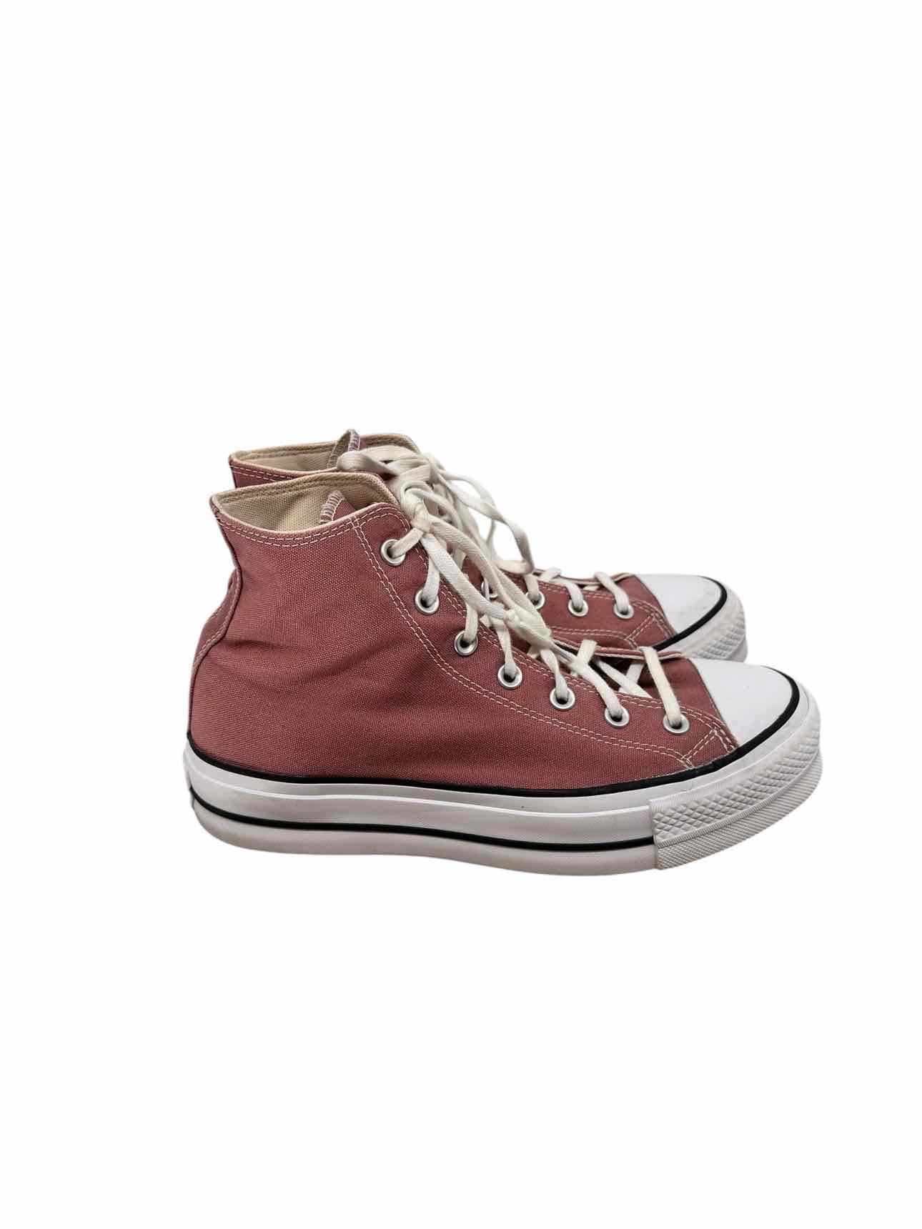 Converse Rose Chuck Taylor All Star High Tops Sneakers Shoe Size 10