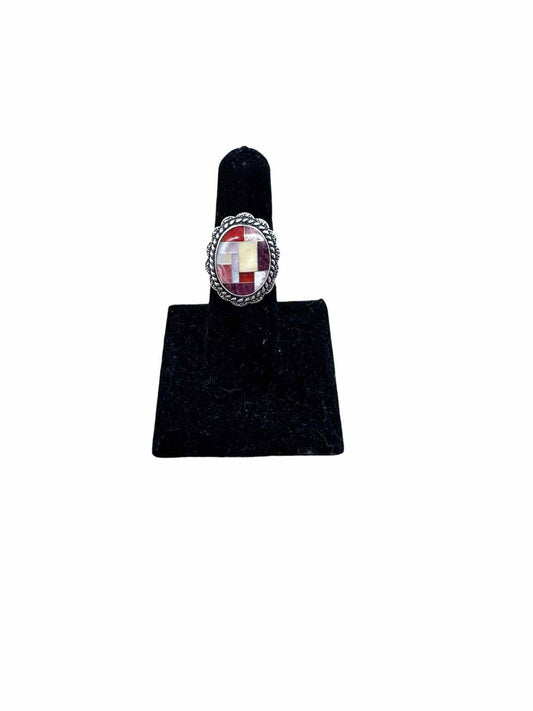 Sterling Silver Mother of Pearl Carolyn Pollack Ring