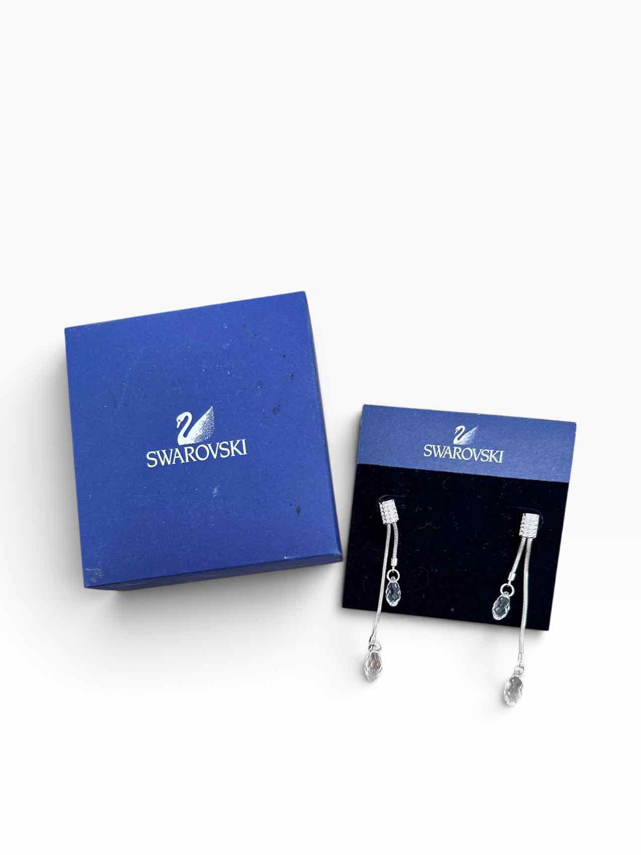 Swarovski Gillian Drop Pierced Earrings  **NEW**