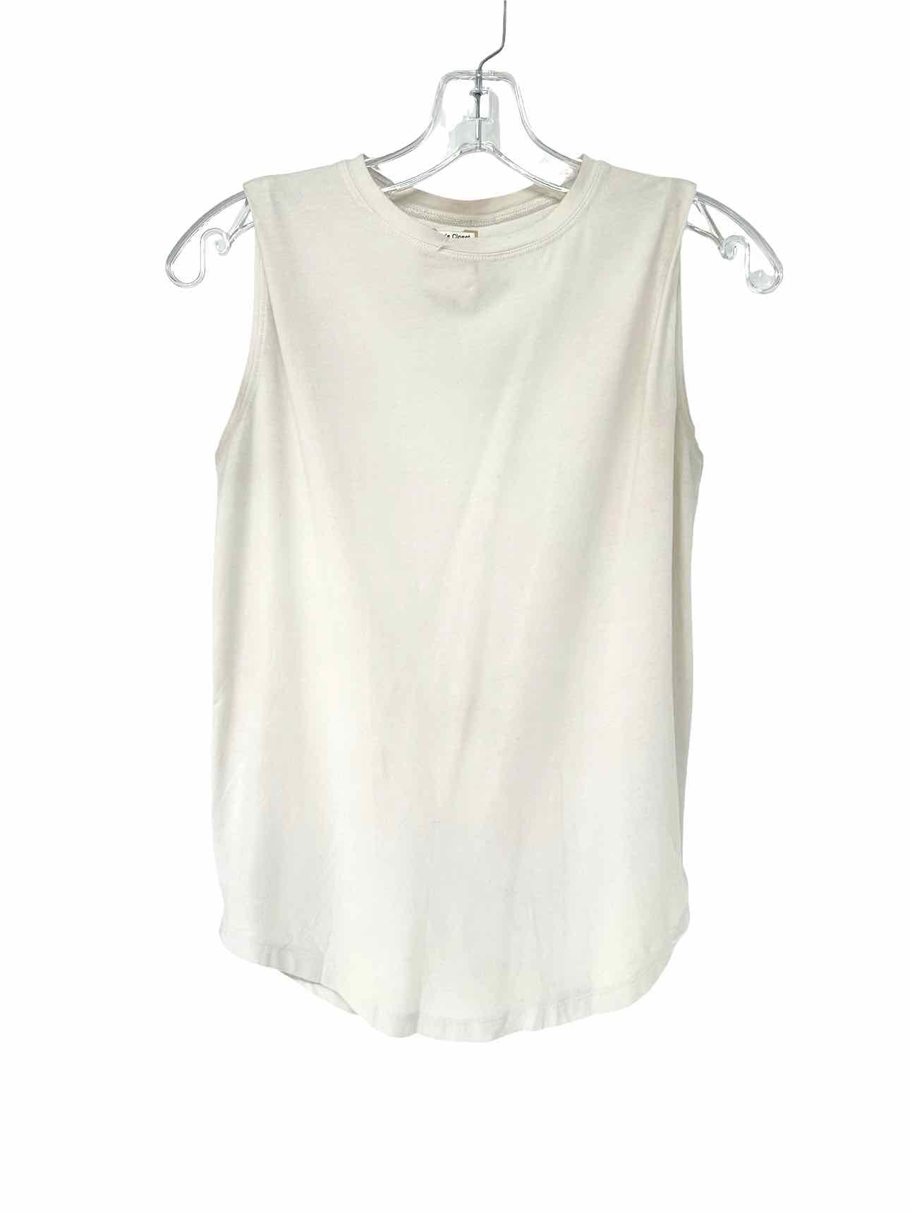 Lululemon White Brunswick Muscle Tank Size 4