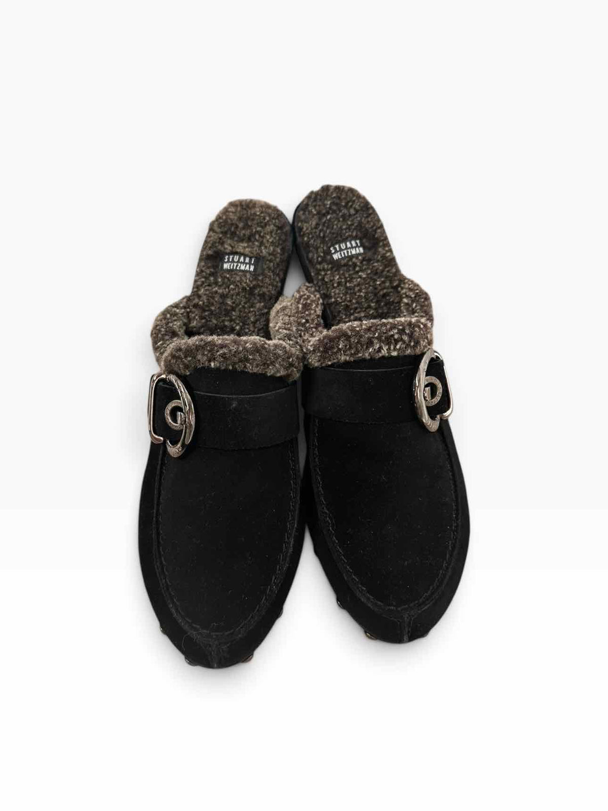 Stuart Weitzman Clogger Shoes Black Shoe Size 10 **NEW**