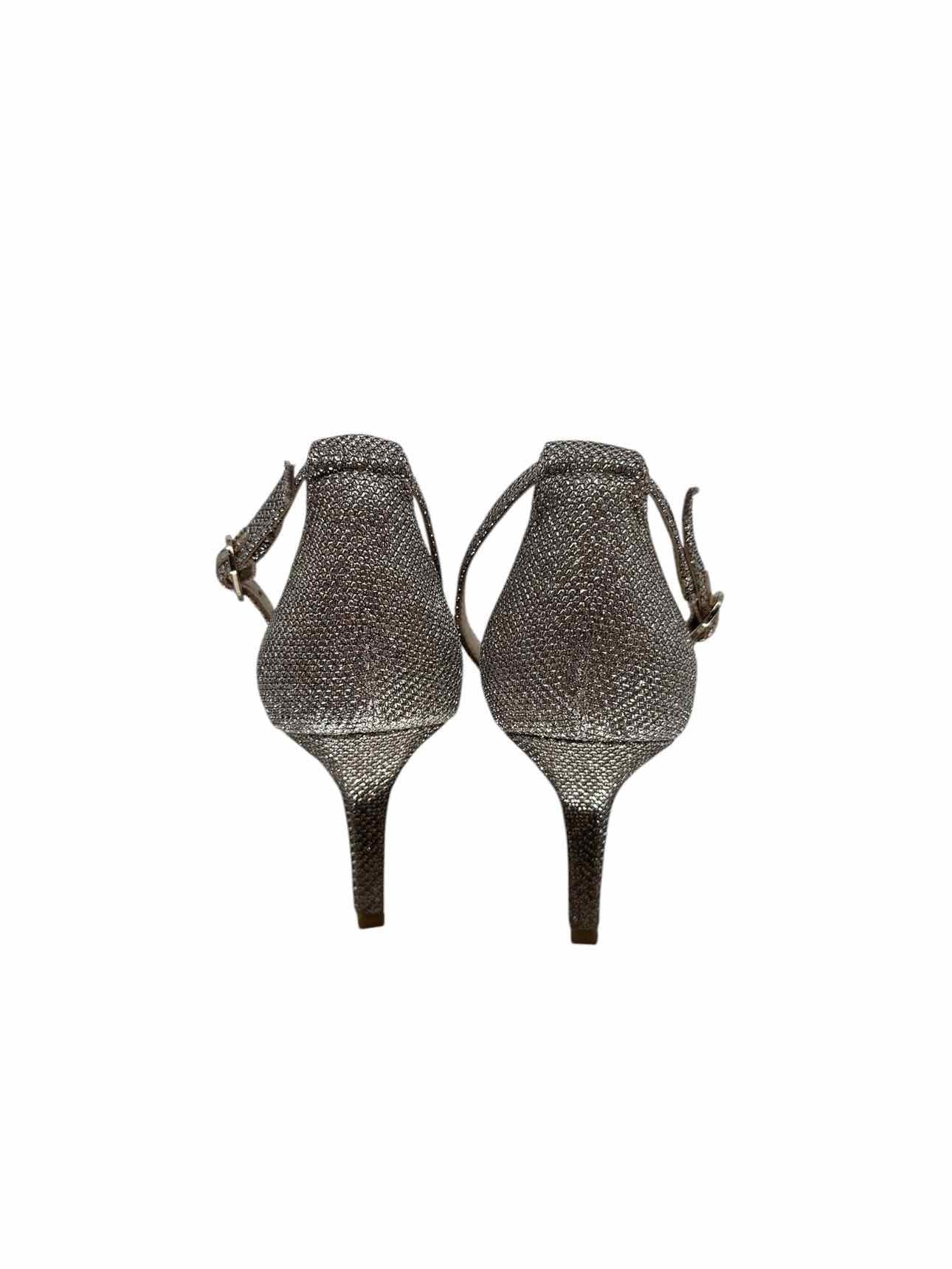 Bandolino Madia Metallic Heels Gold Shoe Size 6.5