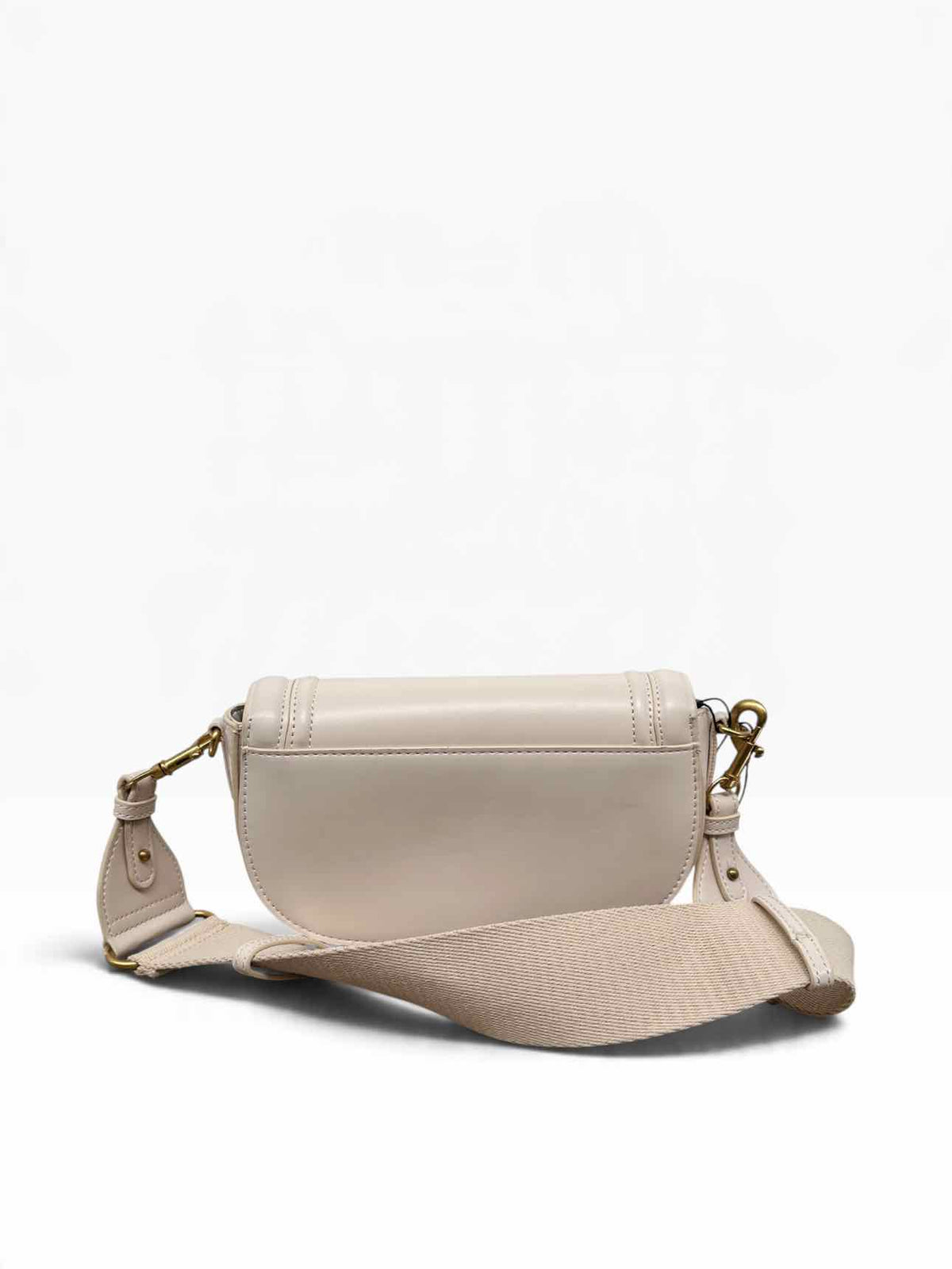 Zara Off-white Faux Leather Crossbody  **NEW**