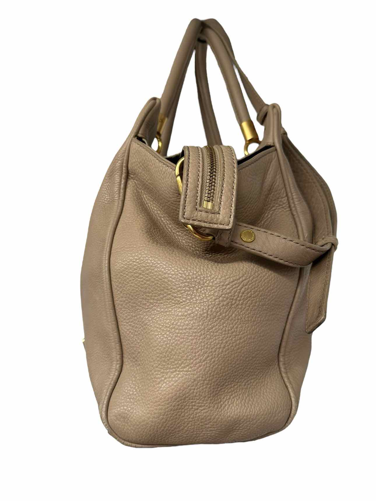 Marc by Marc Jacobs Too Hot To Handle Beige Leather Tote