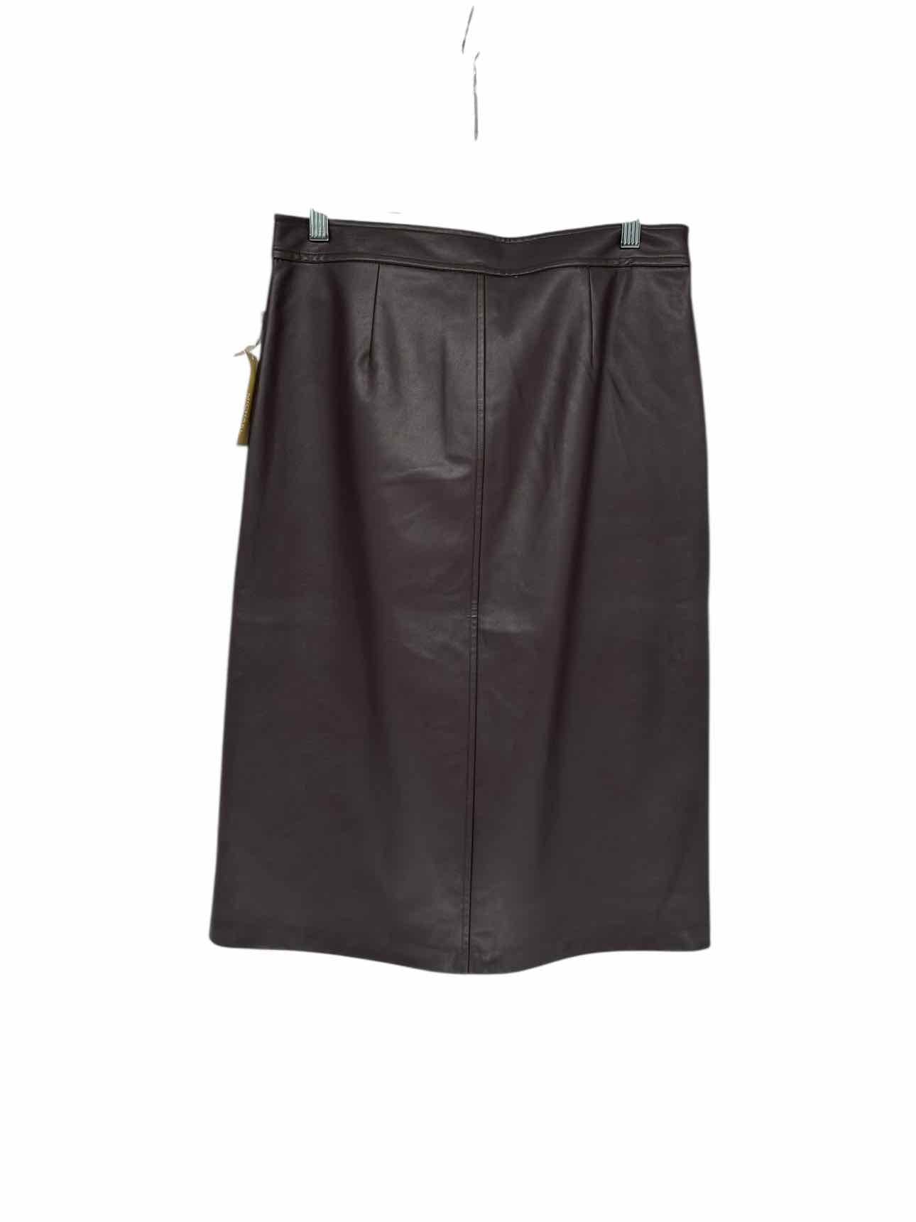 Michael Kors Brown Midi Skirt Size 8 **NEW**