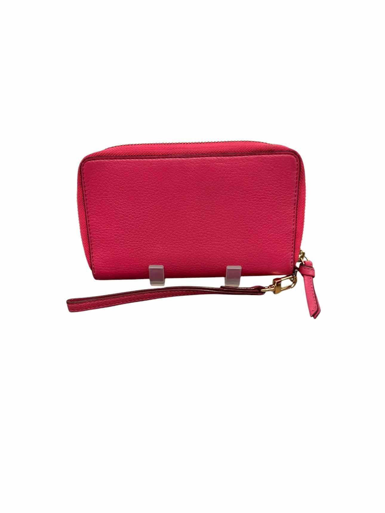 Tory Burch Pink Leather Wristlet