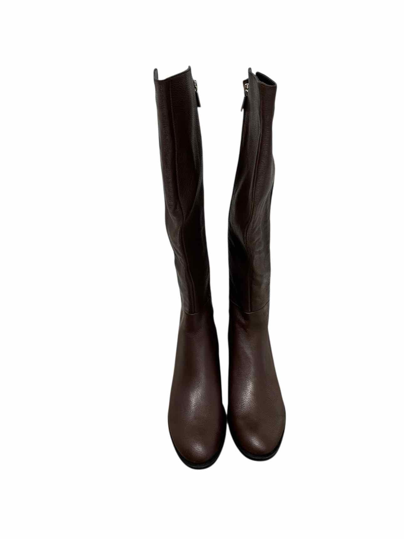 Kenneth Cole Levon Tall Boot Brown Shoe Size 8  **NEW**