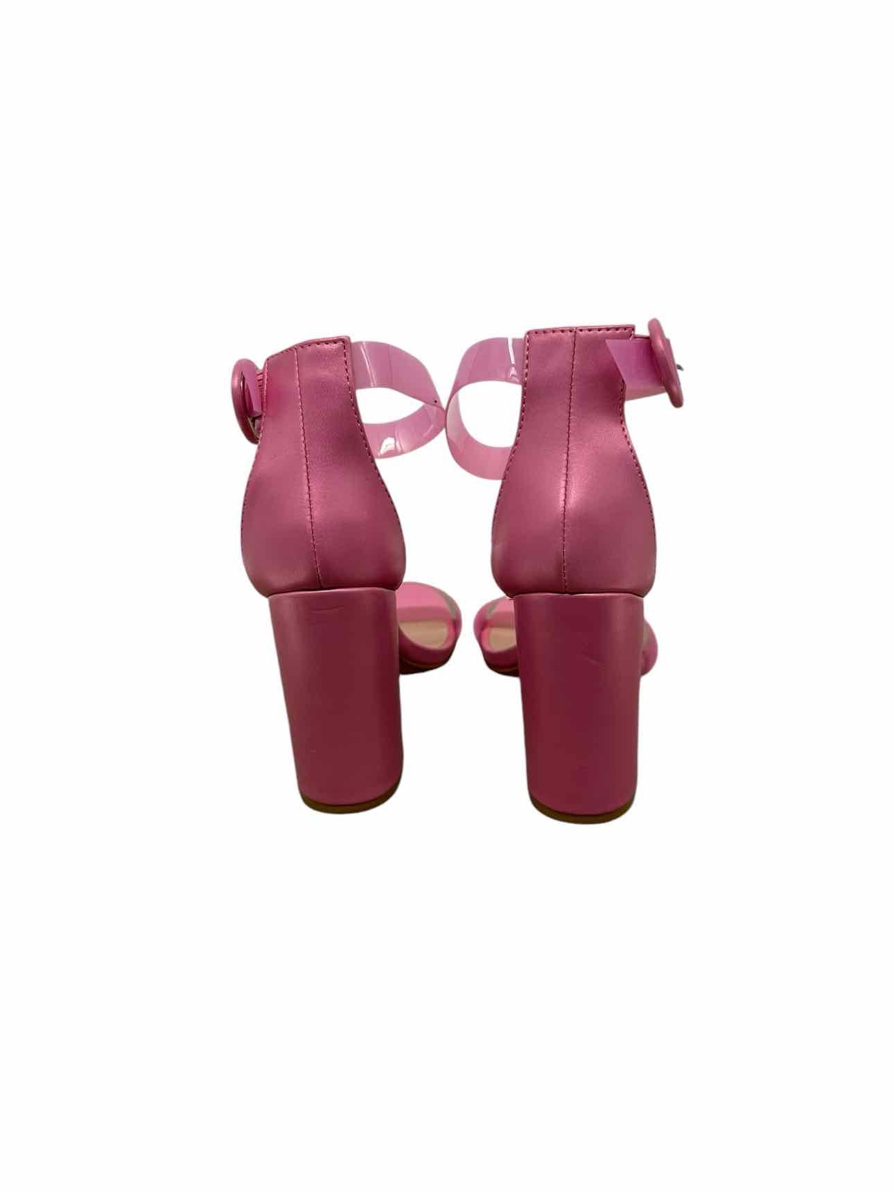 Yo Ki Pink Block Heel Dress Sandal SIZE 7.5