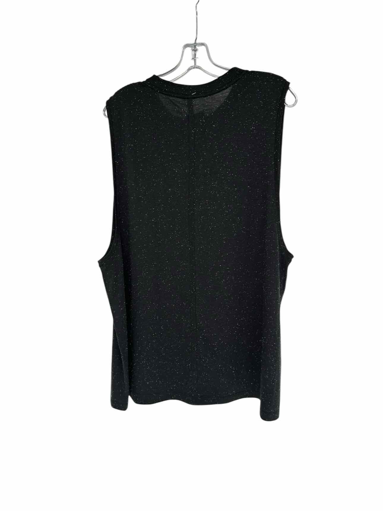 Lululemon Time to Restore Mockneck Black  Tank Top Size 12
