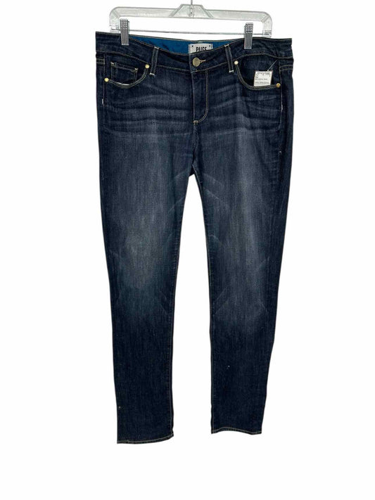 Paige Jimmy Jimmy Skinny Black Jeans Size 10