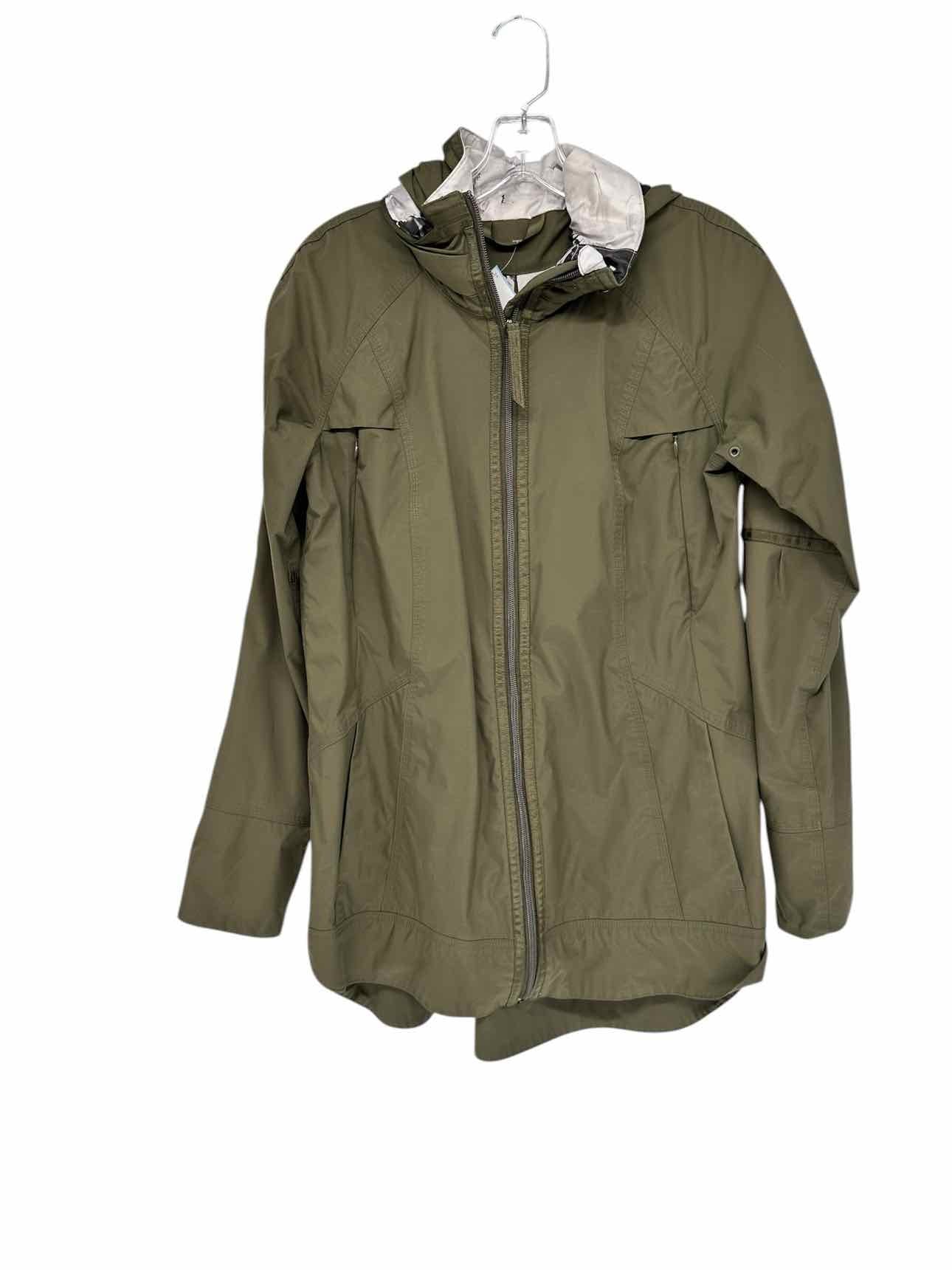 Lululemon Olive Into The Drizzle Jacket Size 6