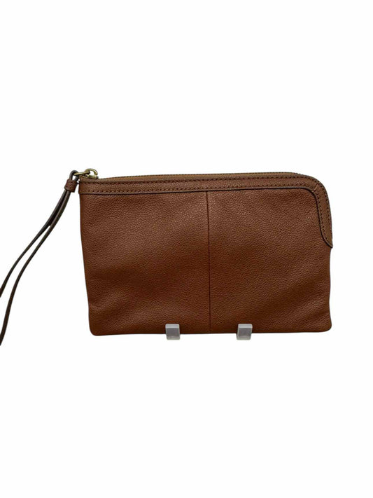 Fossil Sofia Large Wristlet in Medium Brown
