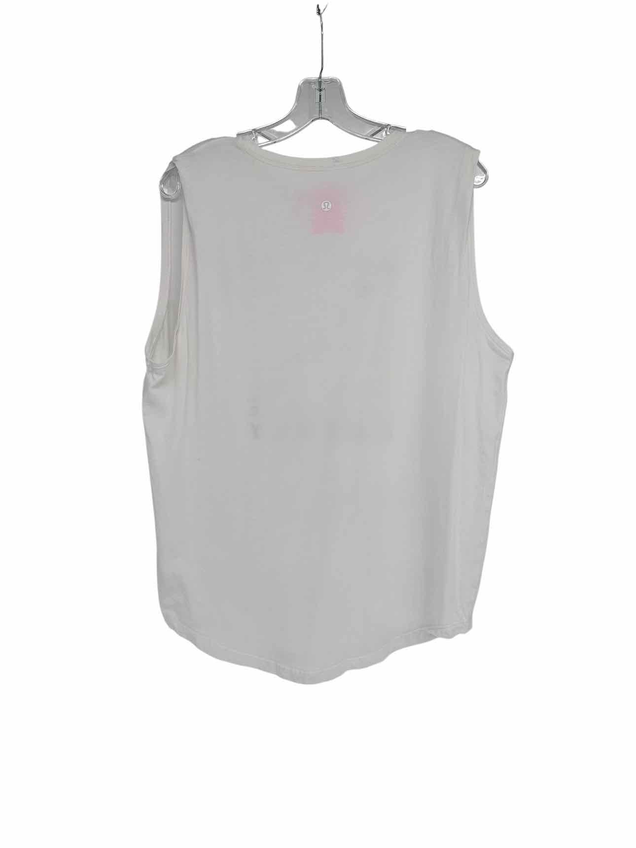 Lululemon Roll Around Tee White Size 12