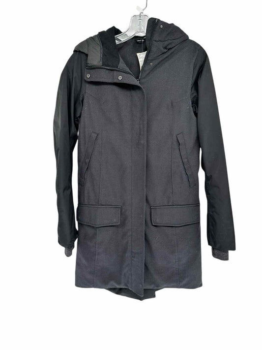 Lululemon Blizzard Parka Down Black Coat Size 2