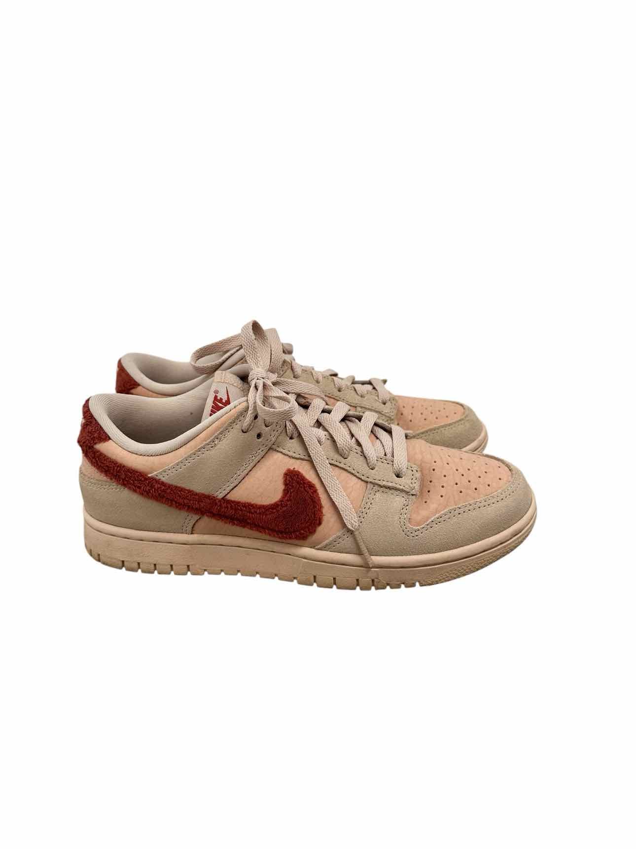 Nike Dunk Low Terry Swoosh Shoe Size 9