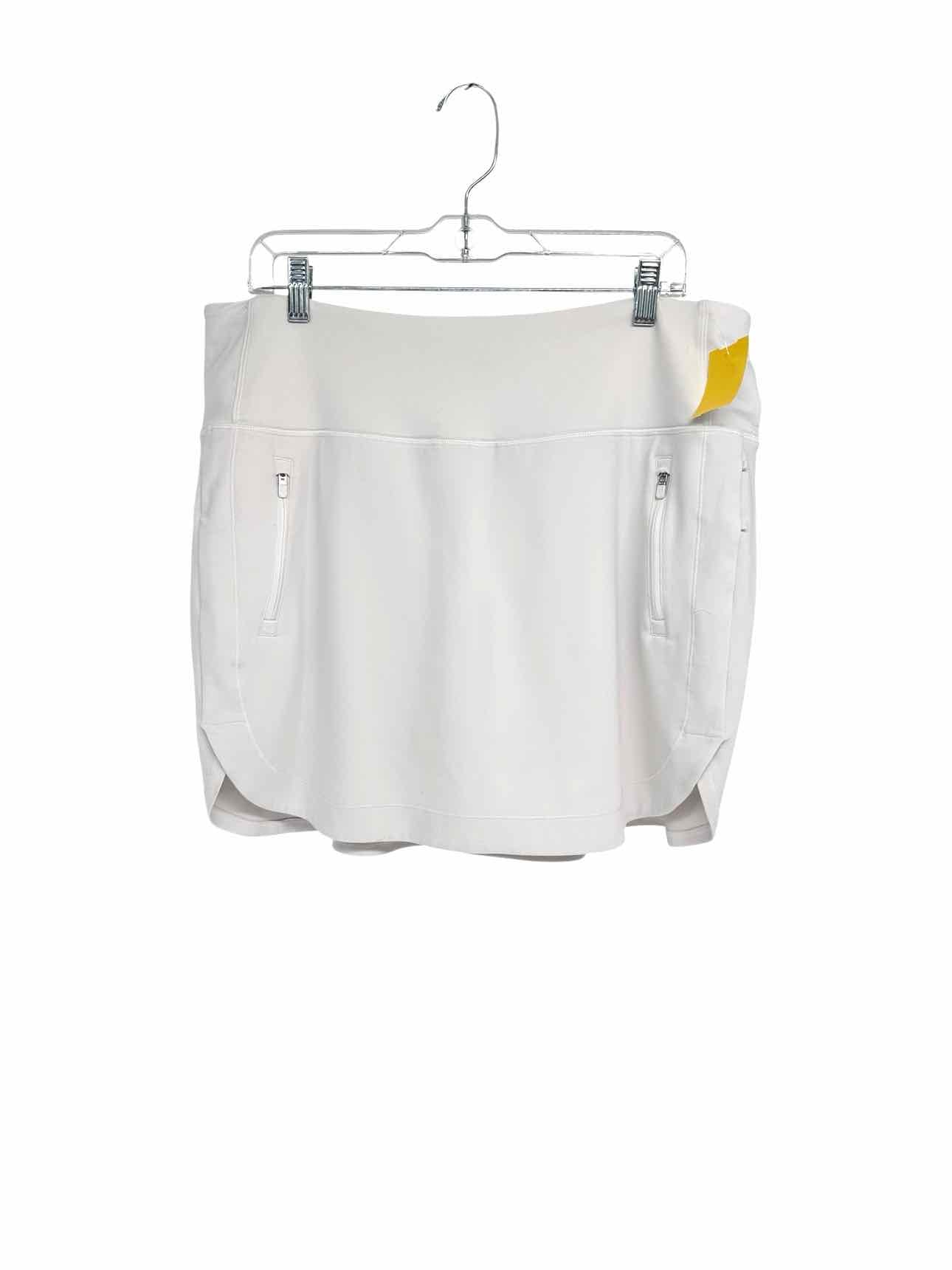 Athleta Fairway Golf Skort White Size XL