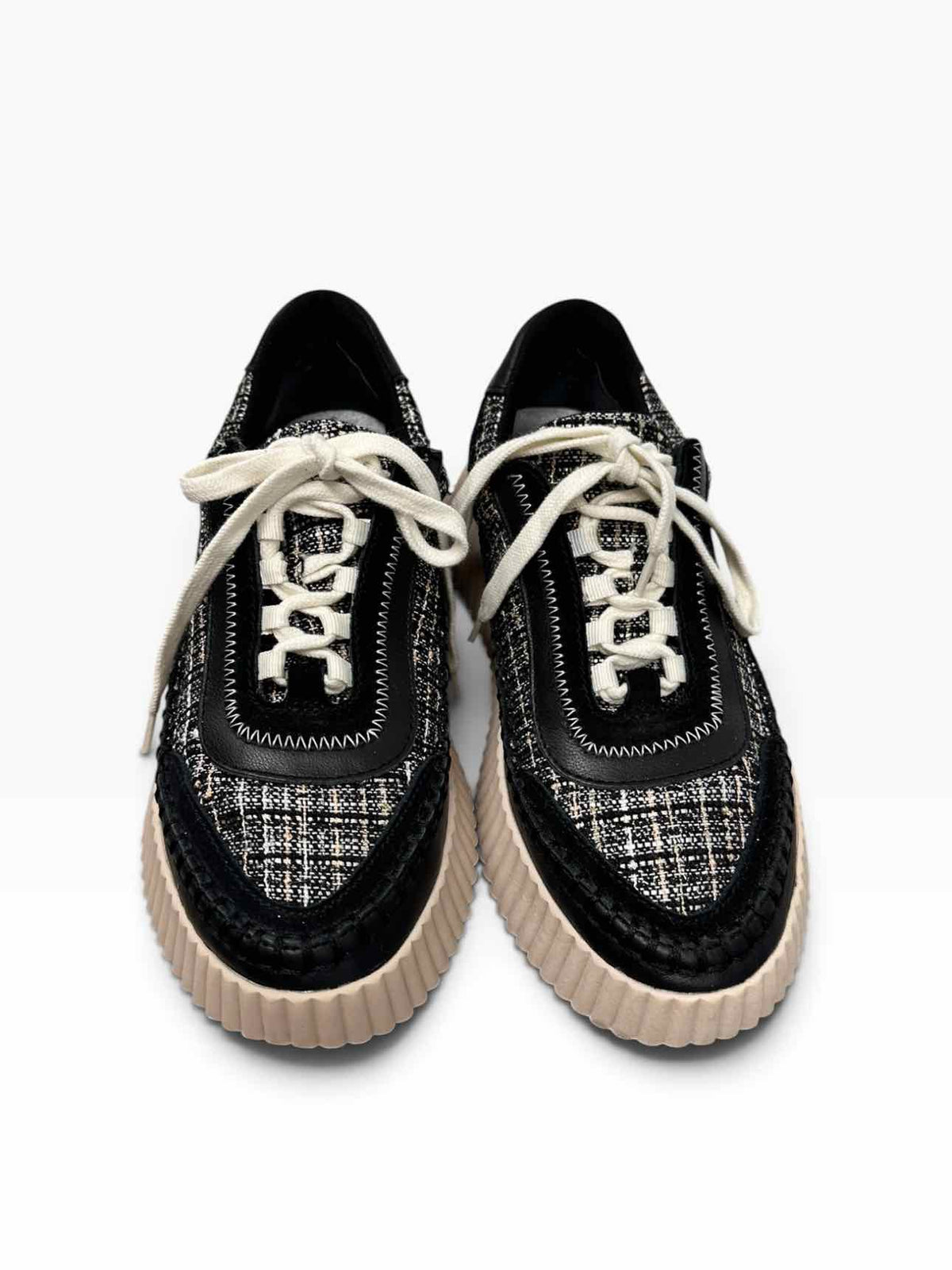 Dolce Vita Dolen Platform Sneaker Black Shoe Size 8 **NEW**