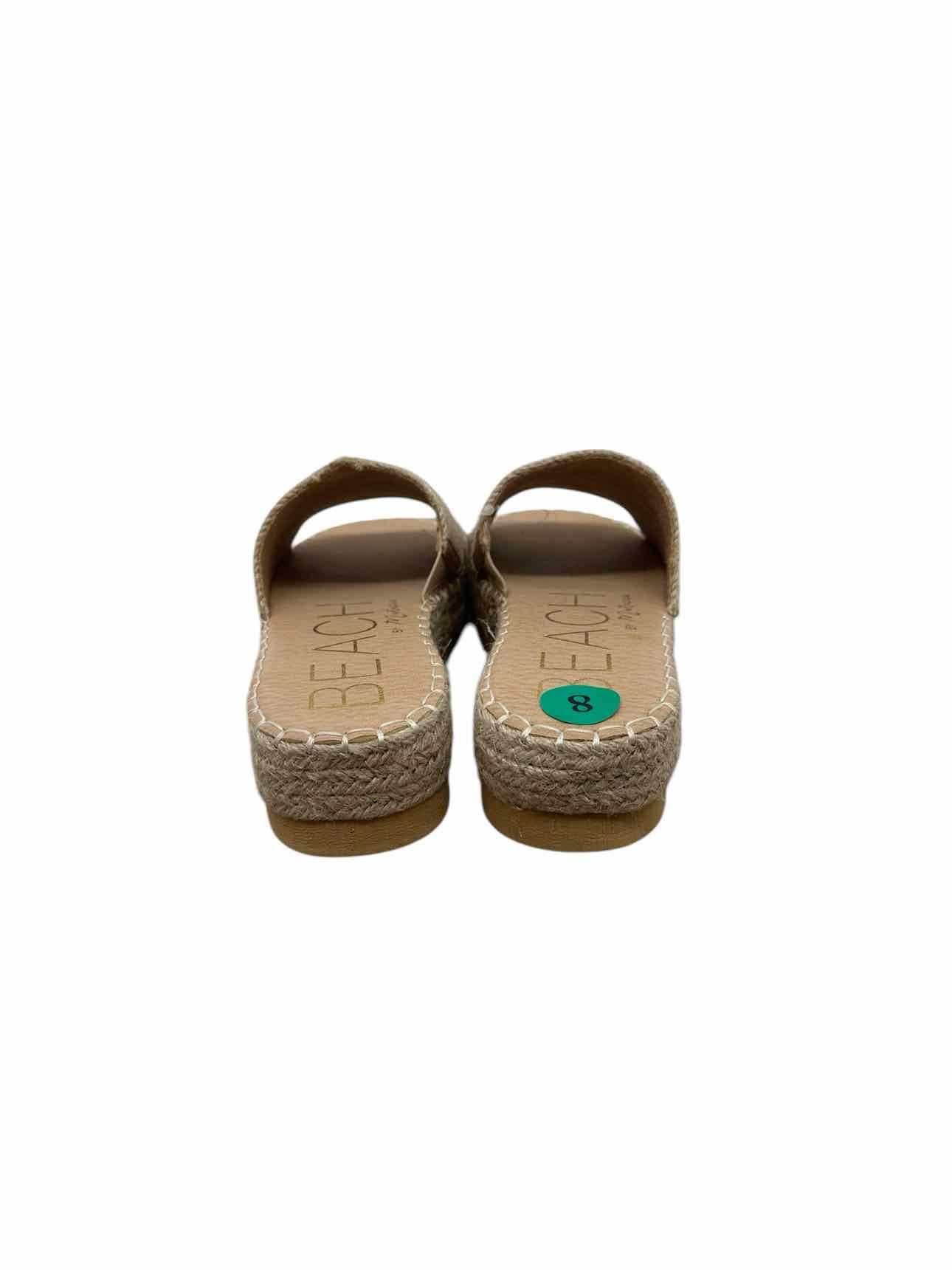 Beach By Matisse Beige Shoe Size 8 Sandals **NEW**