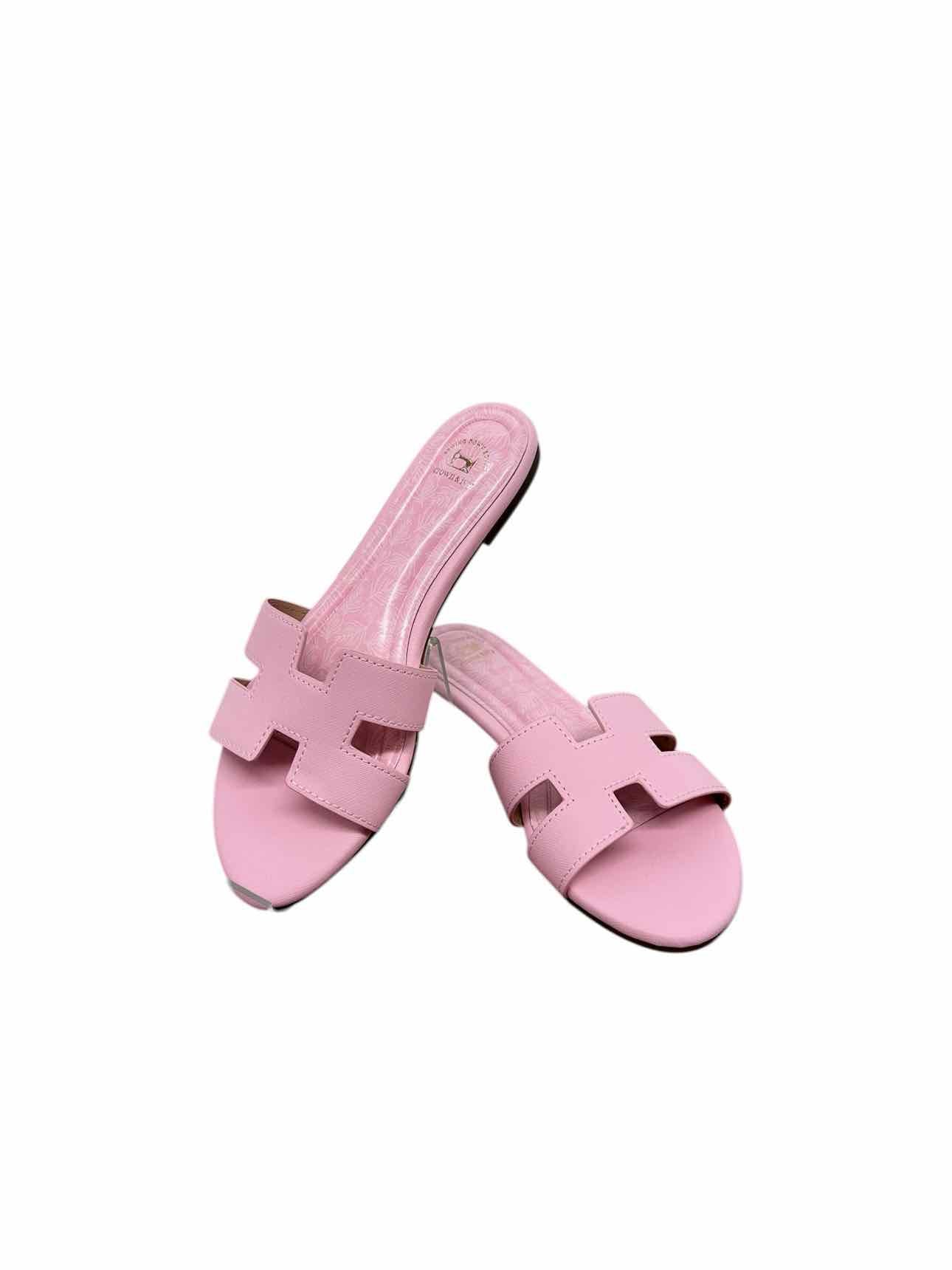 Crown & Ivy Sewing Down South Raven Pink Sandals Shoe Size 7.5 **NEW**