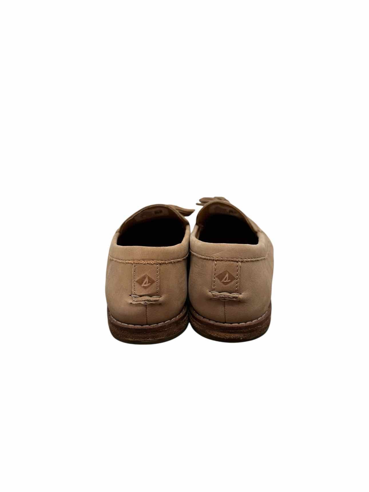 Sperry Tan Tassel Loafers Shoe Size 6
