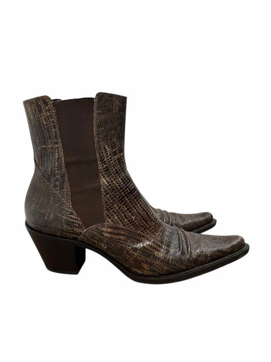 Franco Sorto Bronze Shoe Size 9 Cowboy Boots