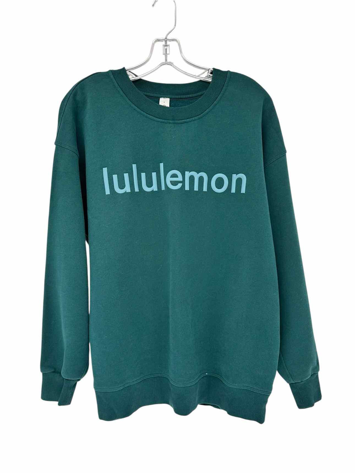 Lululemon Perfectly Oversized Crew Teal Size 6 Sweatshirt