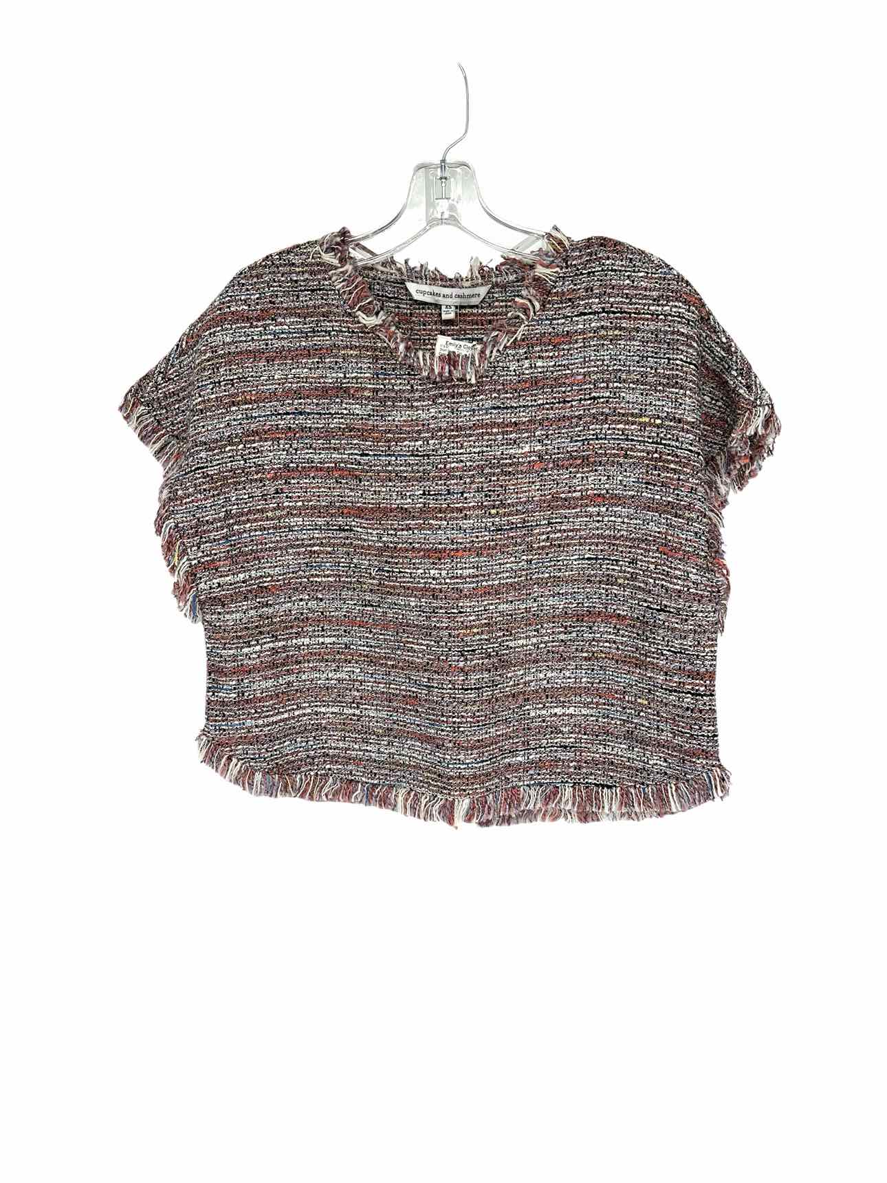 Cupcakes & Cashmere Multi-Color Tahlia Tee Size XS