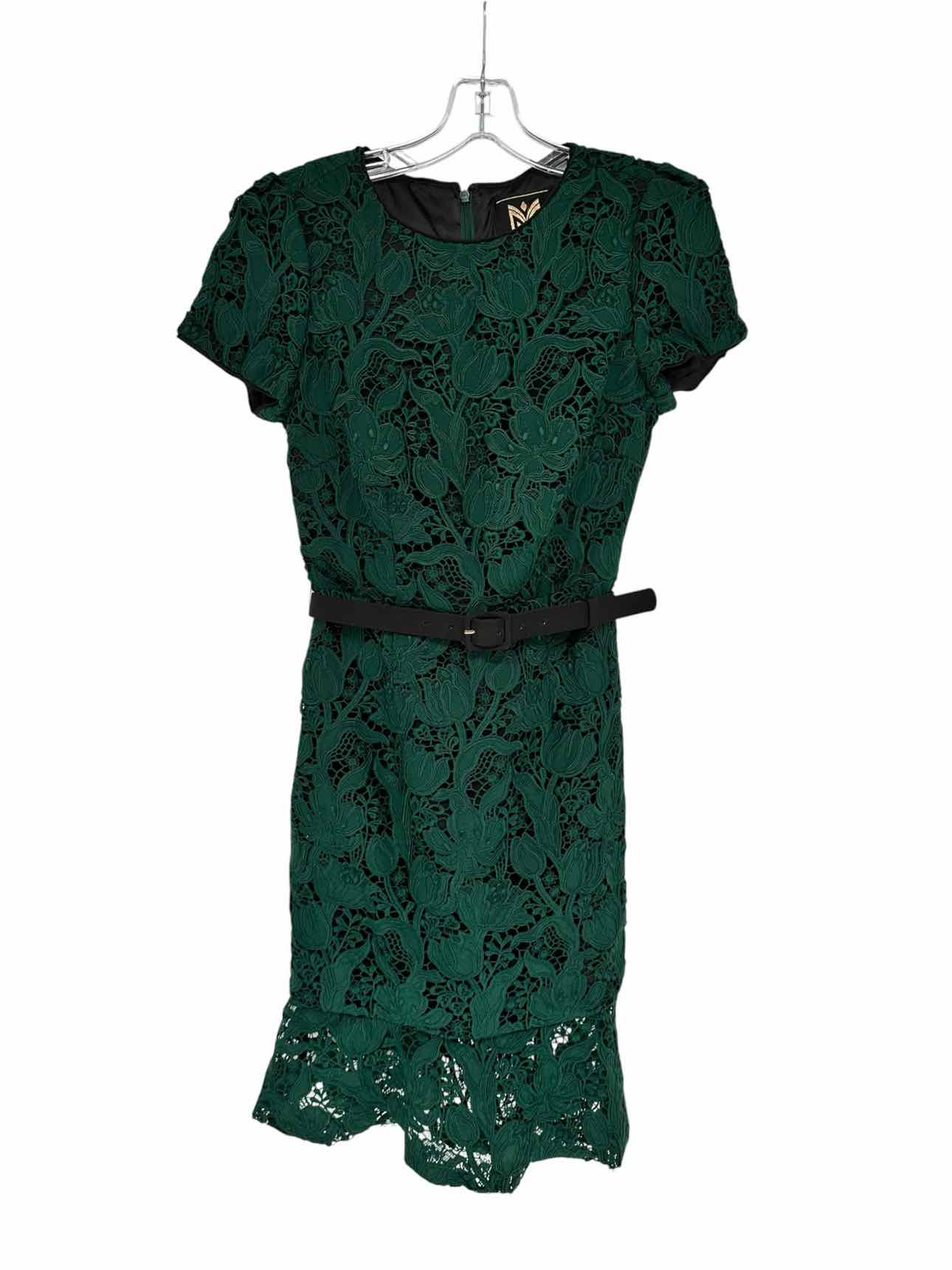 Milly Tahlia Tulip Garden Dress Green Size 4