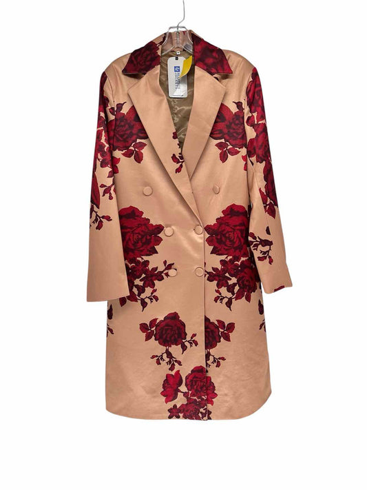 HLEATHER JACKETS Sisterhood Inc. Rachael Leigh Cook Floral Coat Size M **NEW**