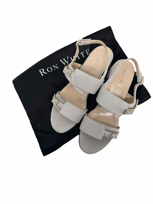 Ron White Callie Sandal Lt. Gray Shoe Size 6.5