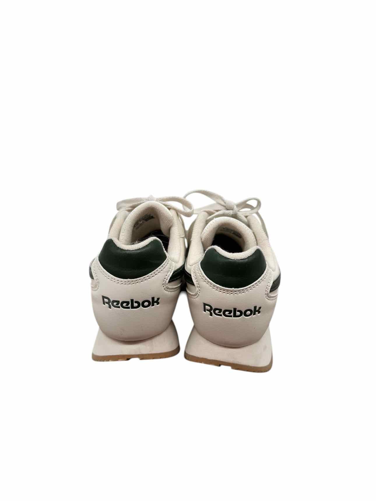 Reebok Harman Classic in Chalk & Green Sneakers Shoe Size 7