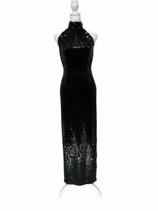 Adrianna Papell Black Size 4 Gown