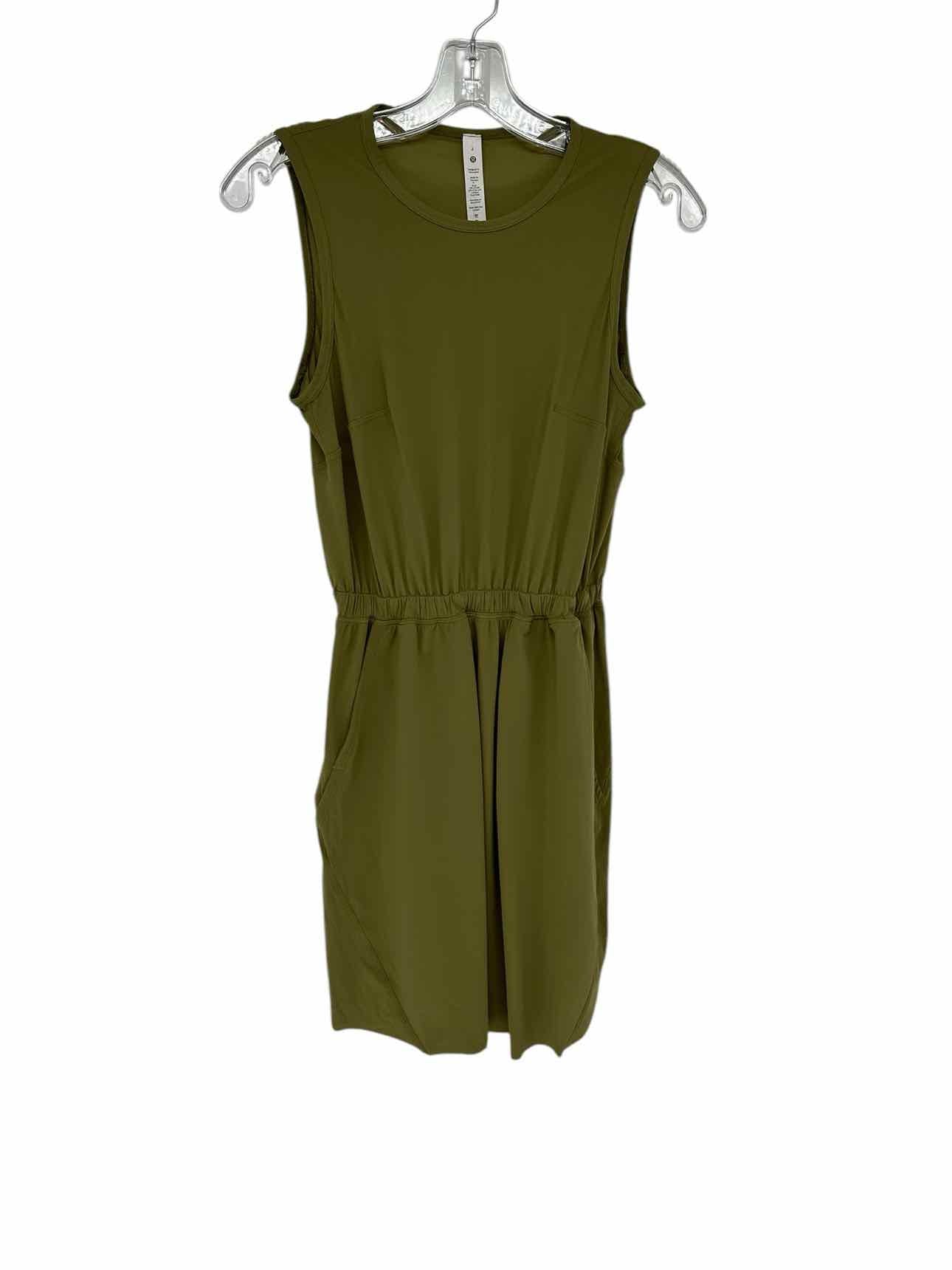 Lululemon Green High-Neck Dress Size 2