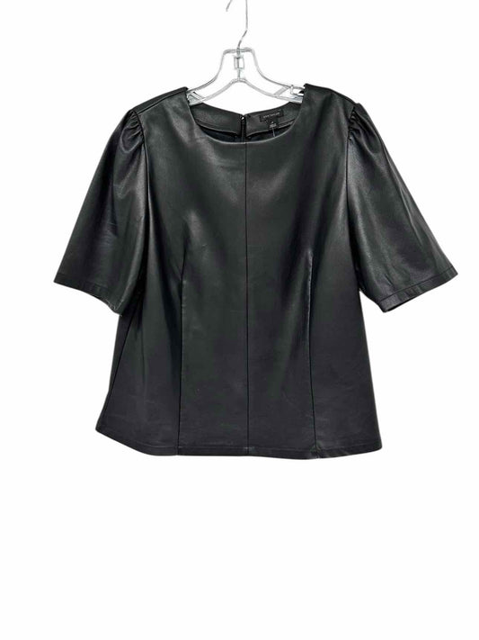 Ann Taylor Black Size M Short Sleeve Top