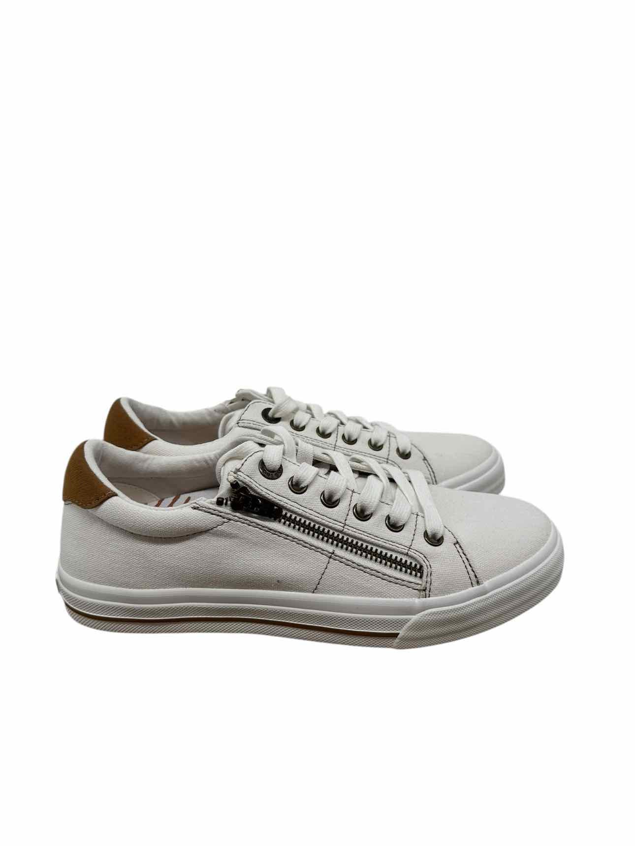 Taos White Z Soul Sneakers Shoe Size 8.5 **NEW**