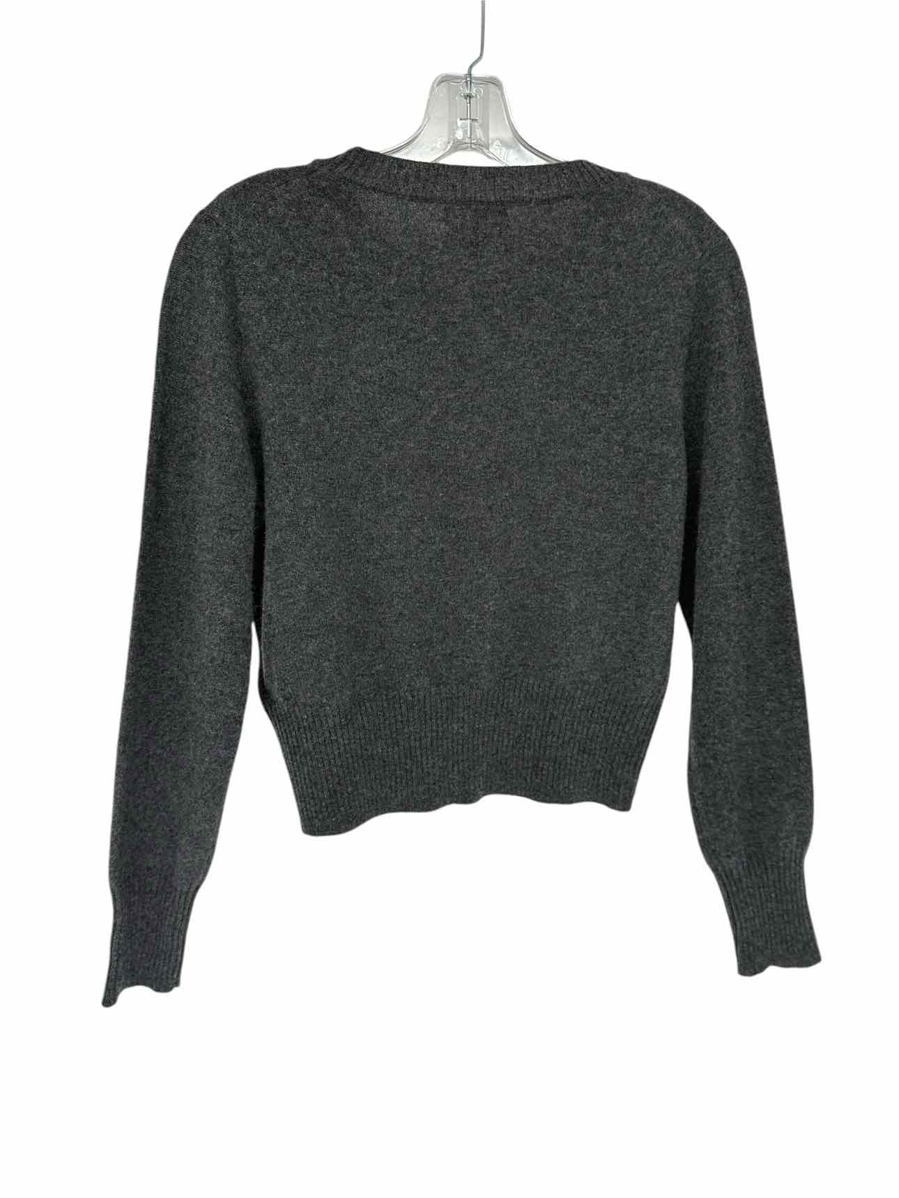 J. Crew Charcoal Cashmere Size S Sweater **NEW**