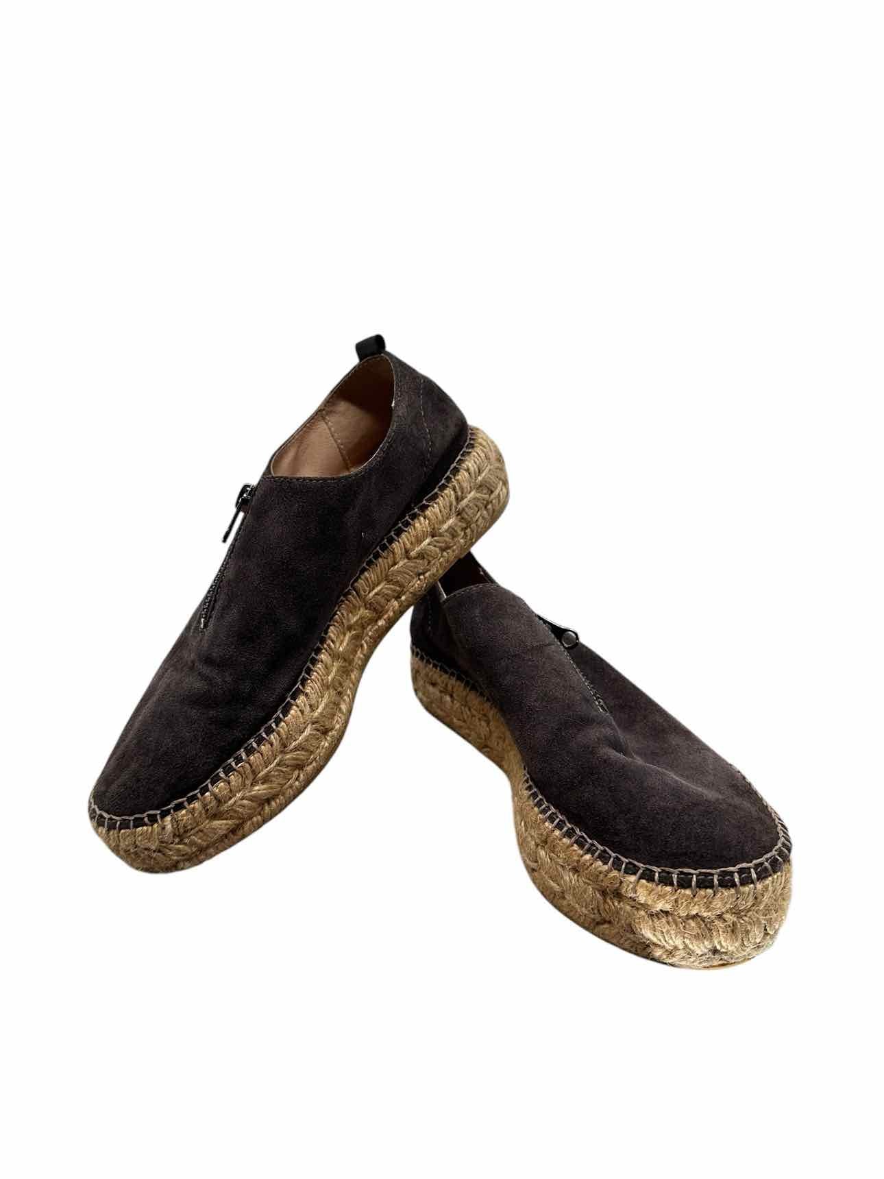 Eric Michael Serena Brown Espadrilles Shoe Size 6.5