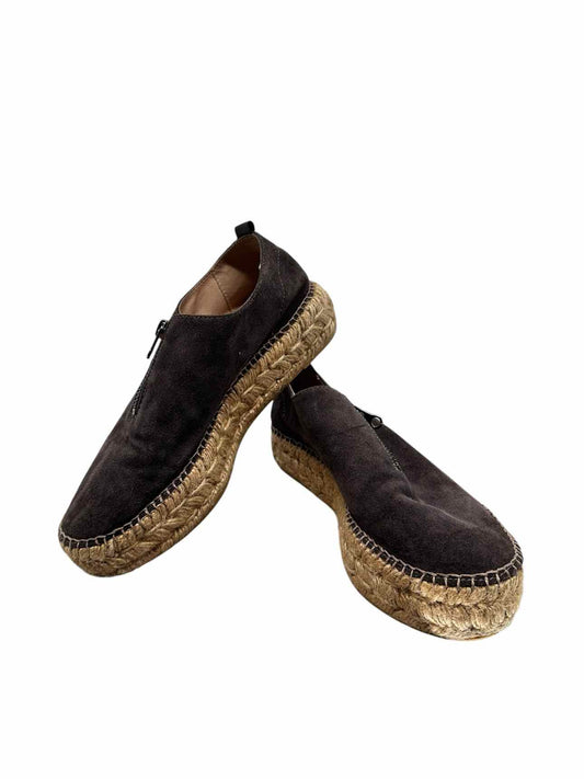 Eric Michael Serena Brown Espadrilles Shoe Size 6.5