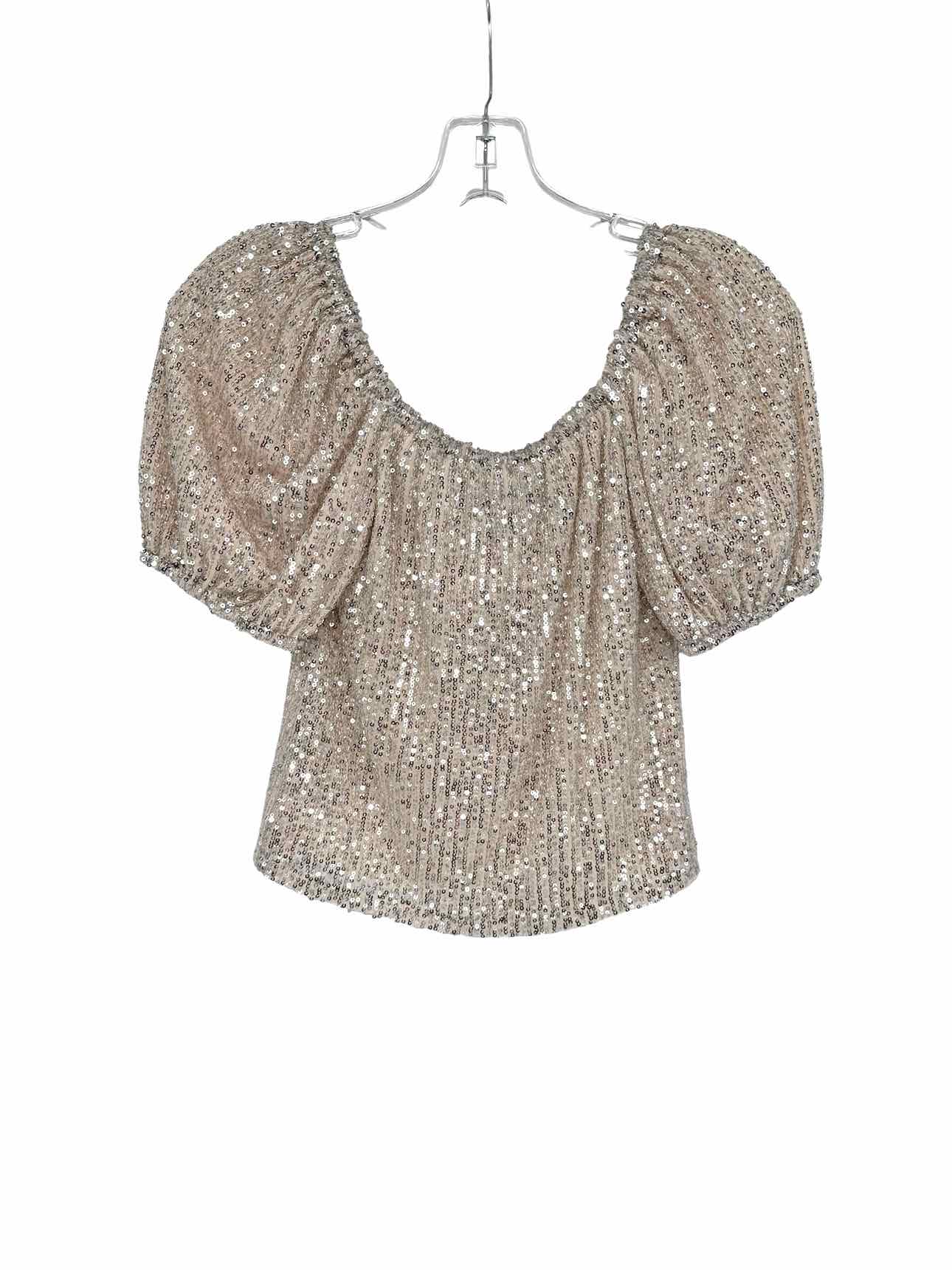 LIPSY Blush Size 2 Short Sleeve Top